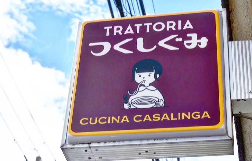 お店の看板